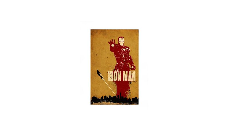 Iron Man movie poster art