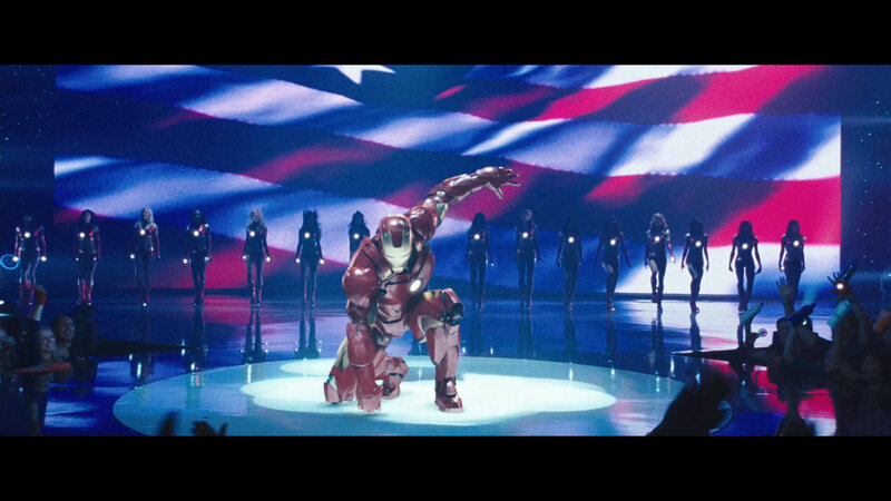 Iron Man on Stage — Red