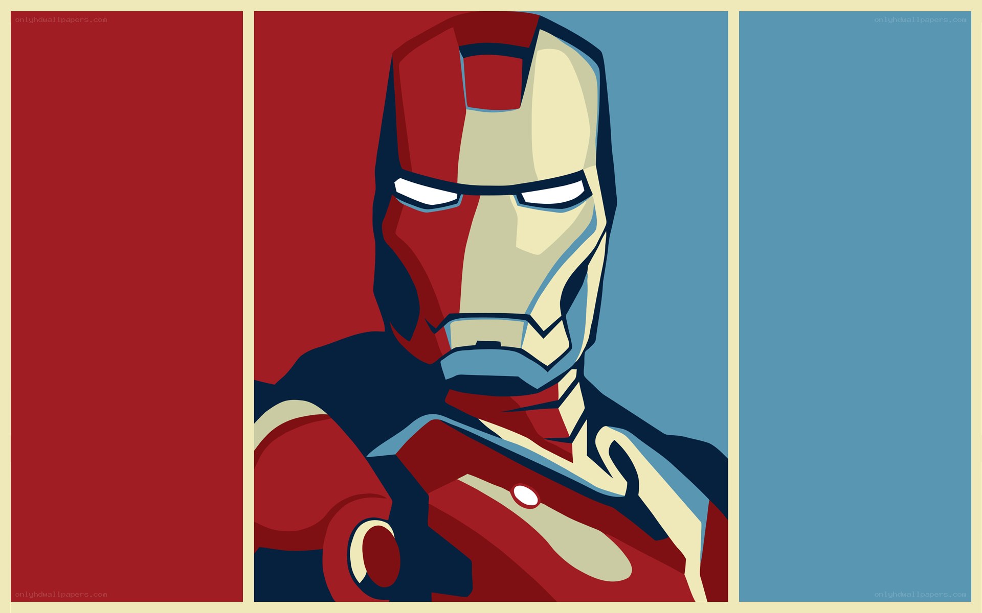 Iron Man portrait art
