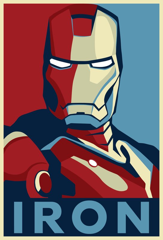 Iron Man poster art