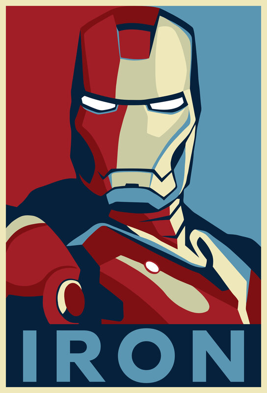 Iron Man poster art