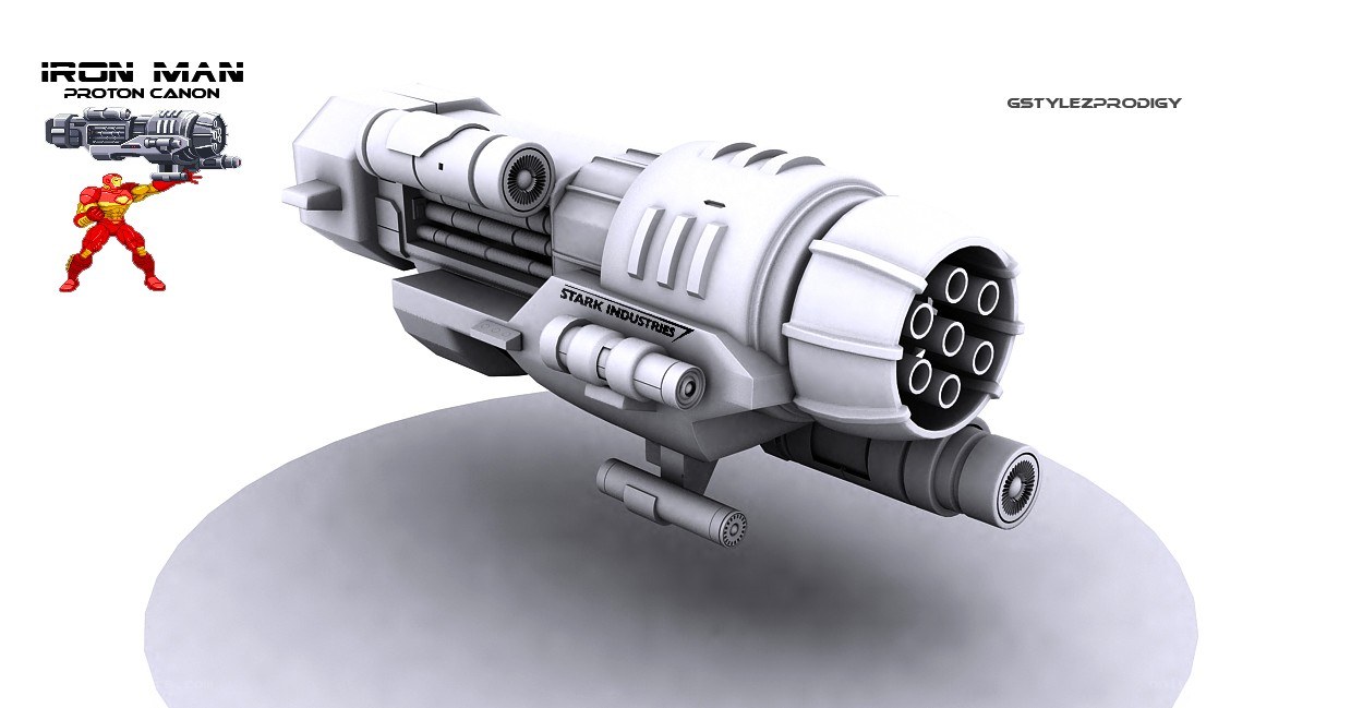 Iron Man Proton Cannon