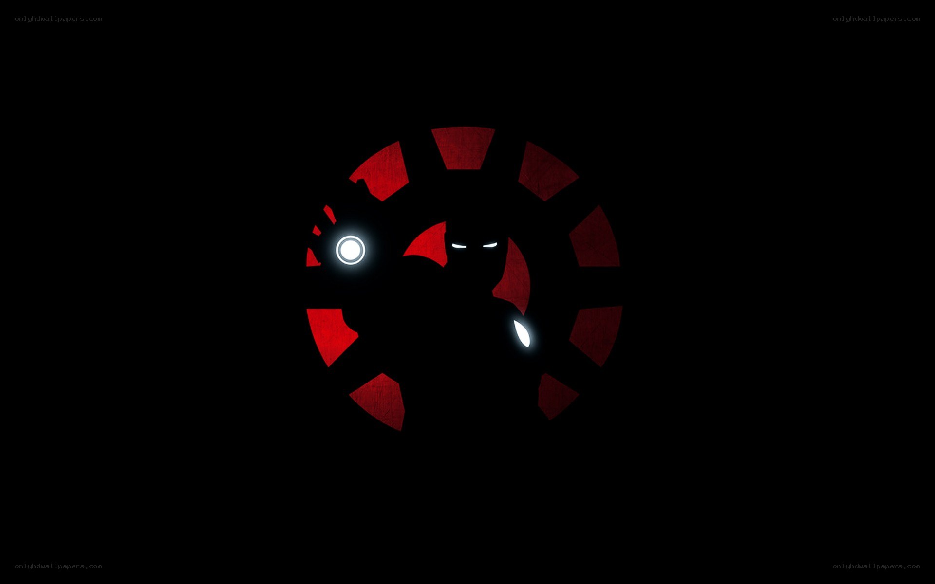 Iron Man silhouette logo