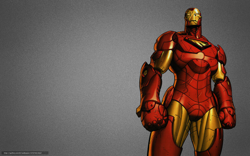 Iron Man standing confidently