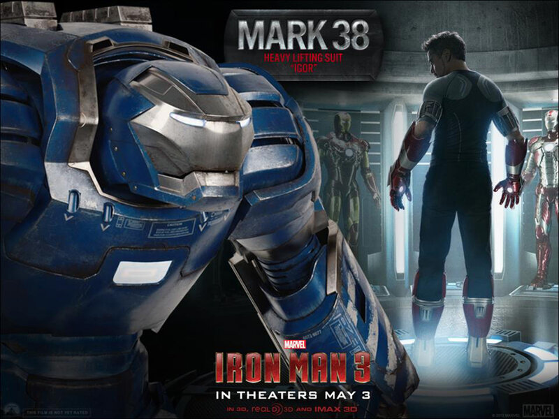 Iron Man Suit and Man