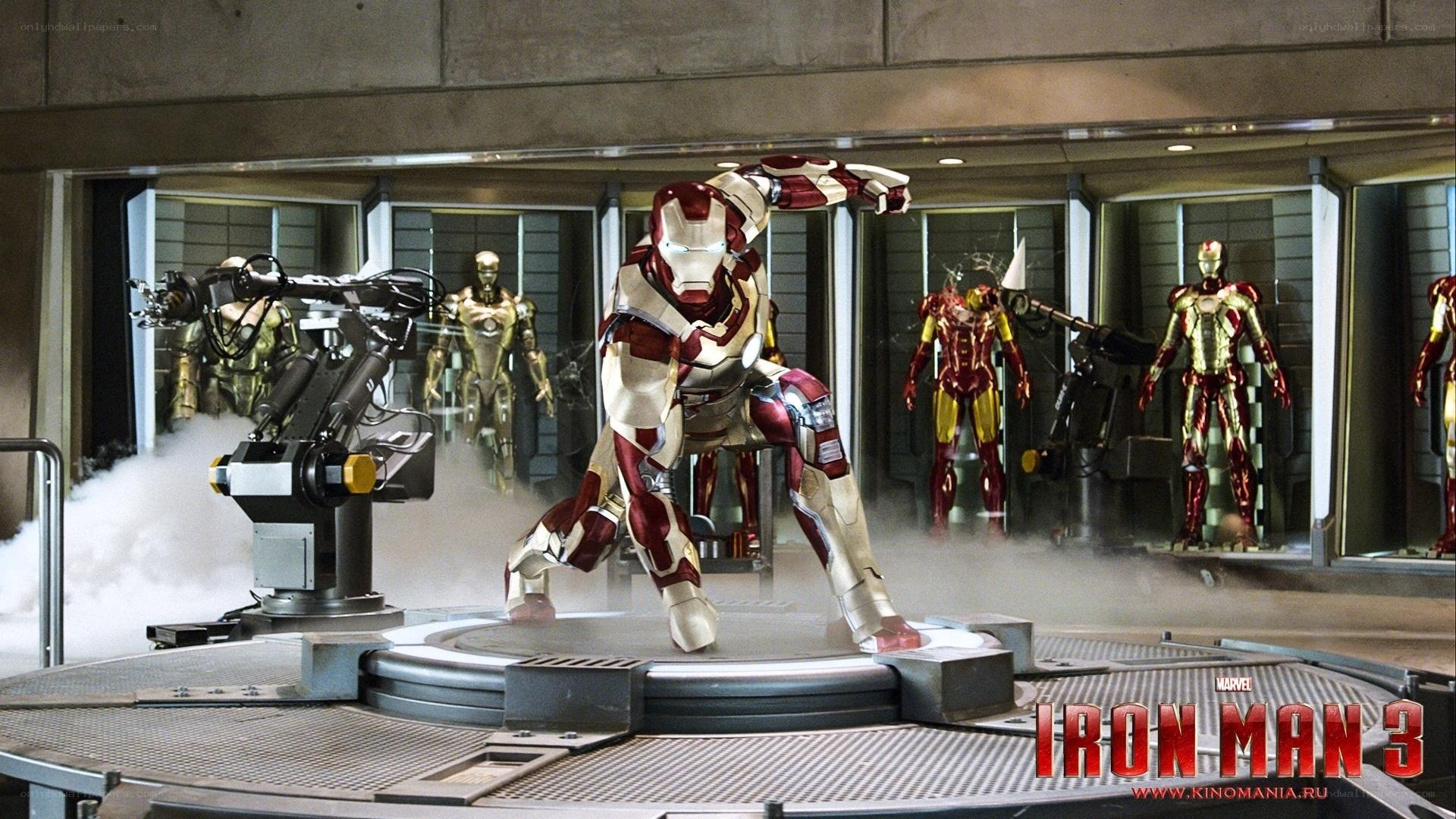 Iron Man suit assembly