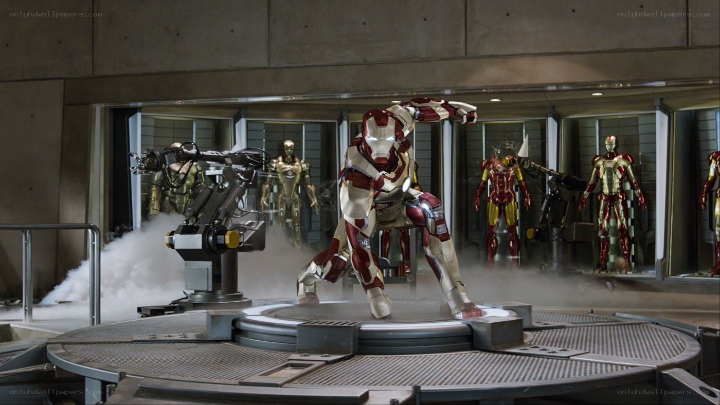 Iron Man suit assembly