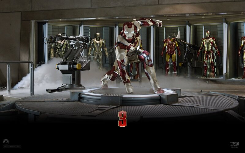 Iron Man suit assembly