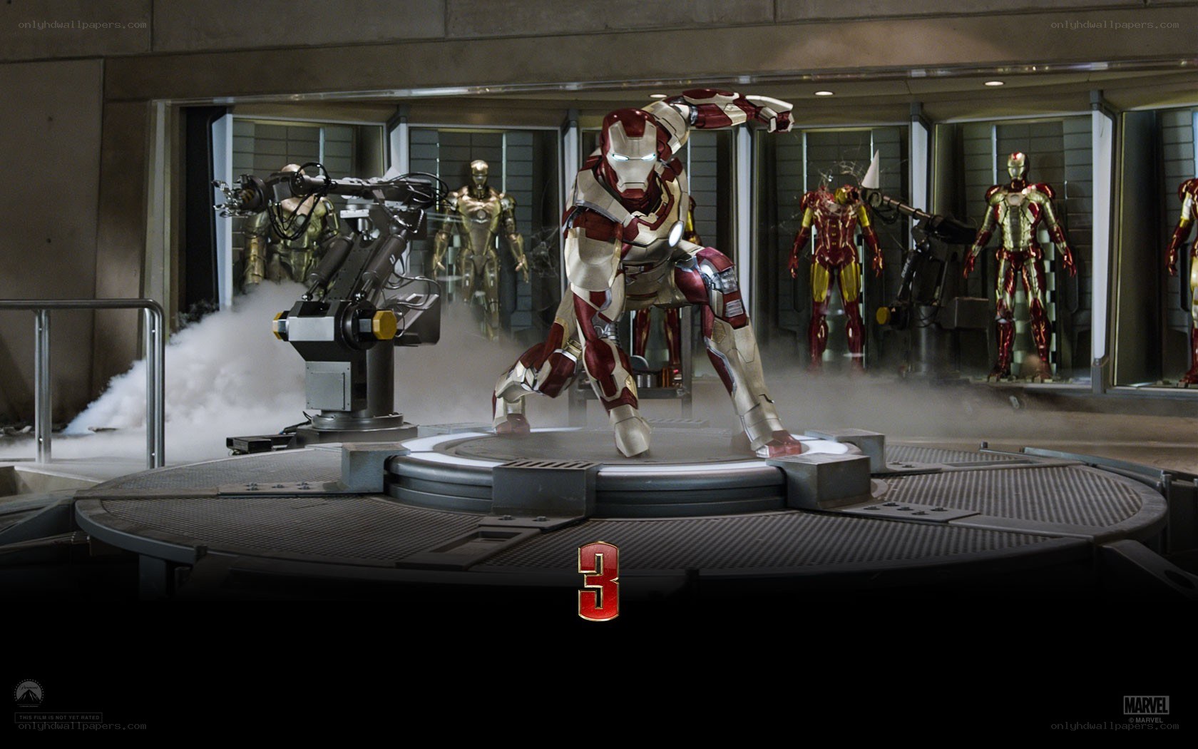 Iron Man suit assembly