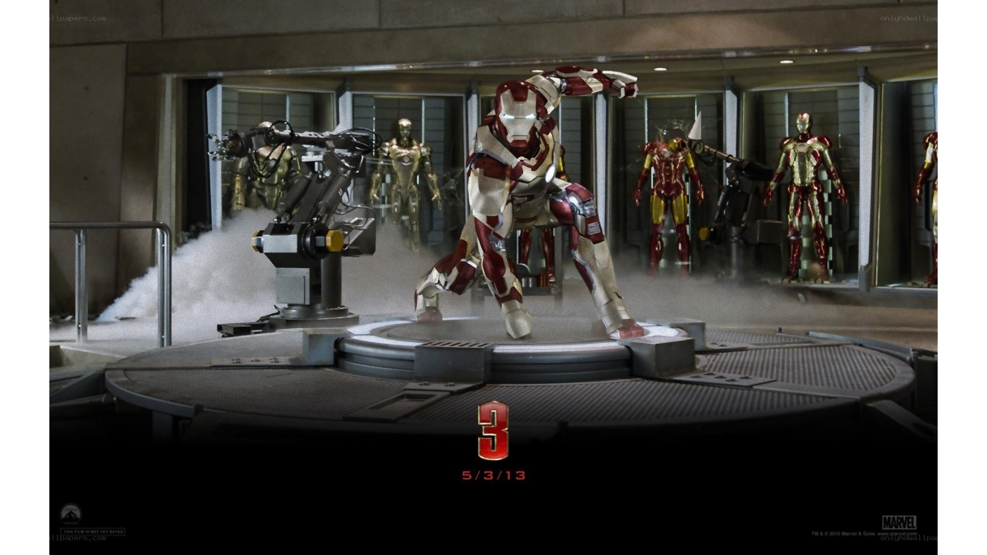 Iron Man suit assembly