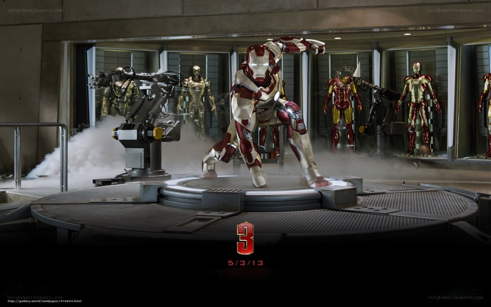 Iron Man suit assembly
