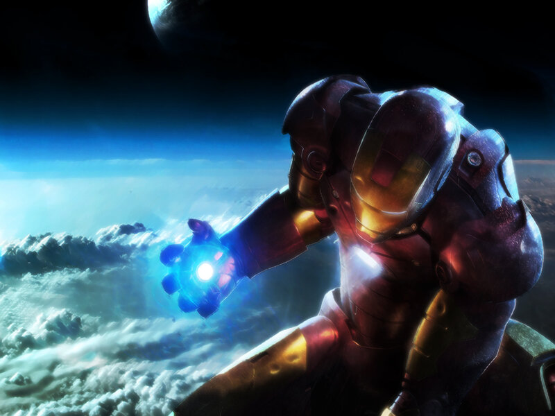 Iron Man Suit — Blue