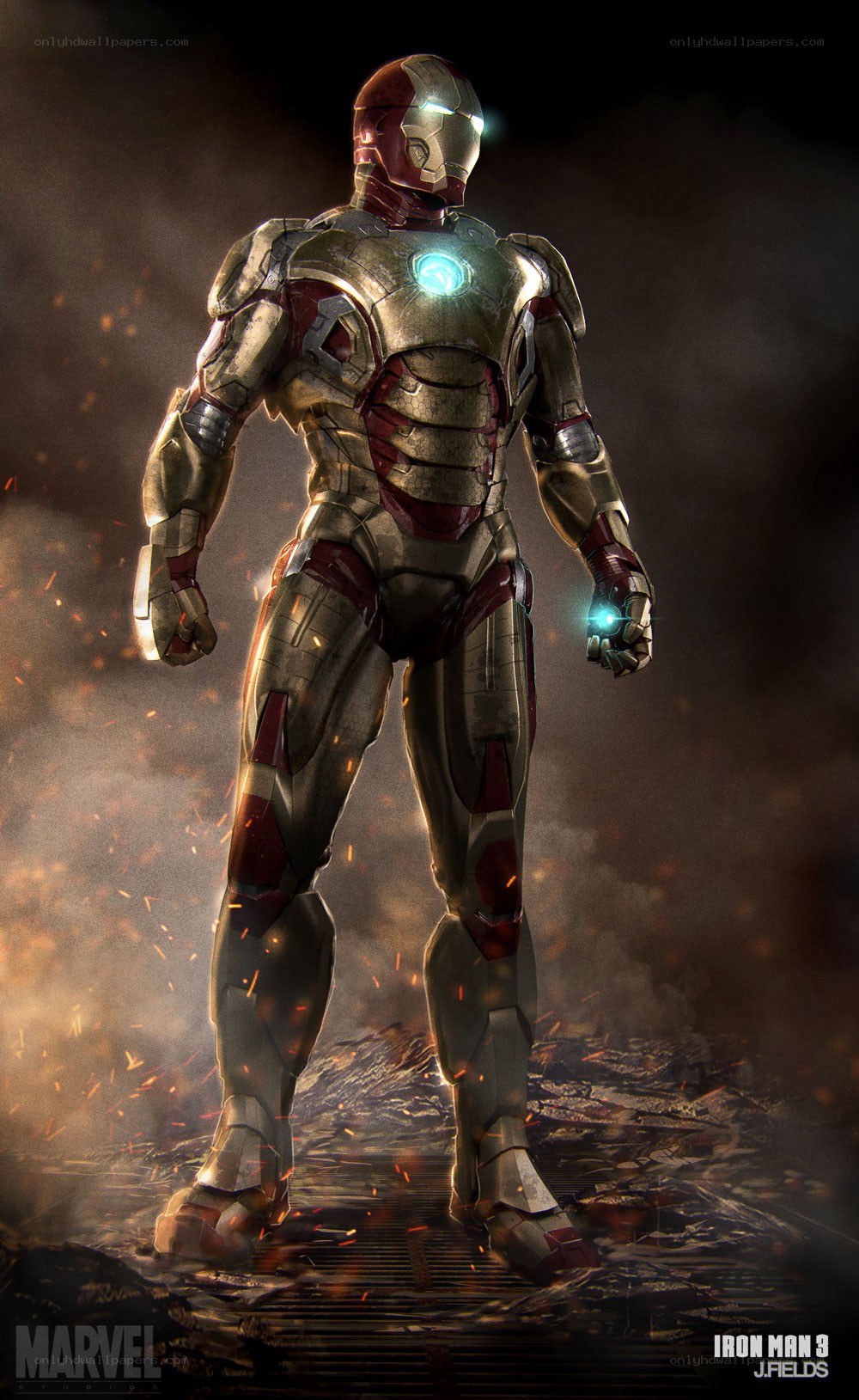 Iron Man suit concept art