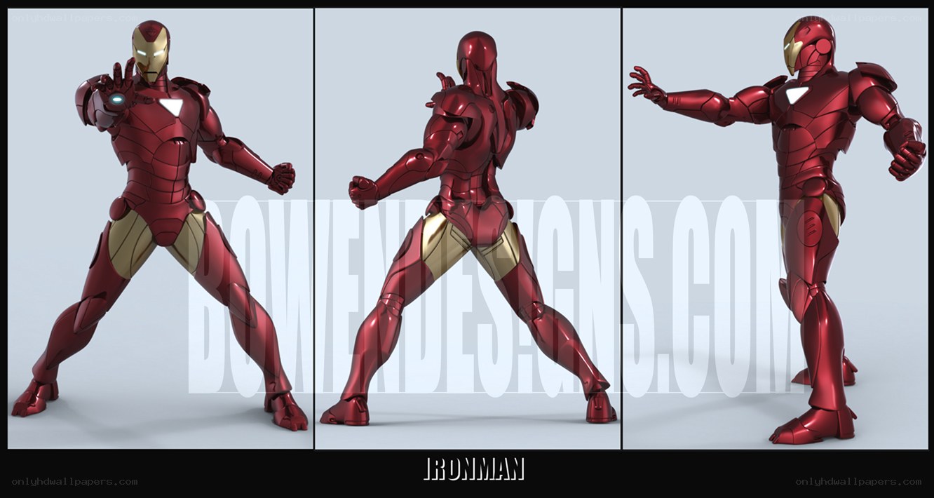 Iron Man suit concept art