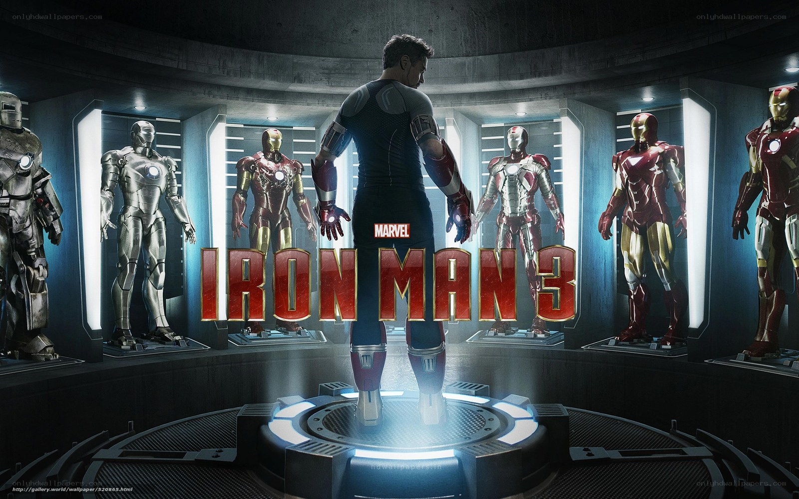 Iron Man suit display
