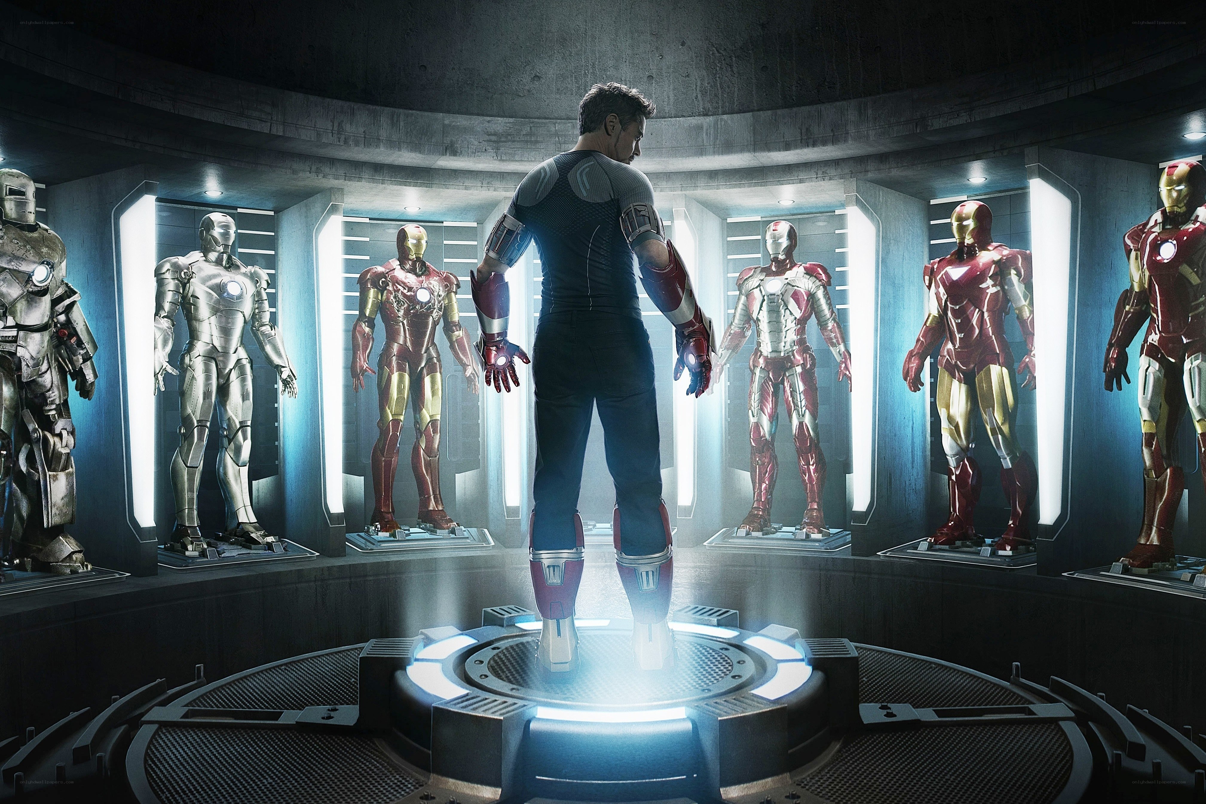 Iron Man suit display