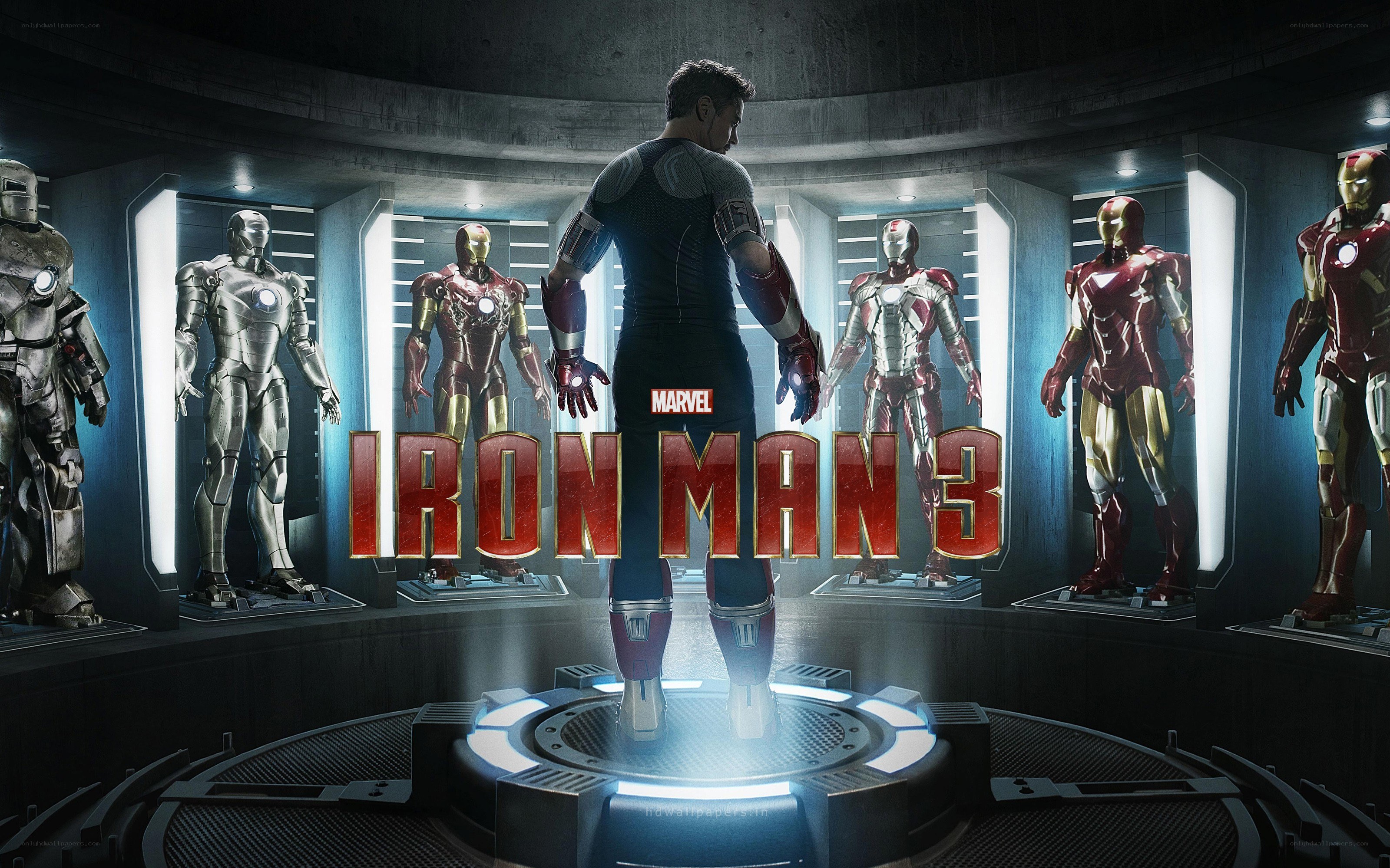 Iron Man suit display