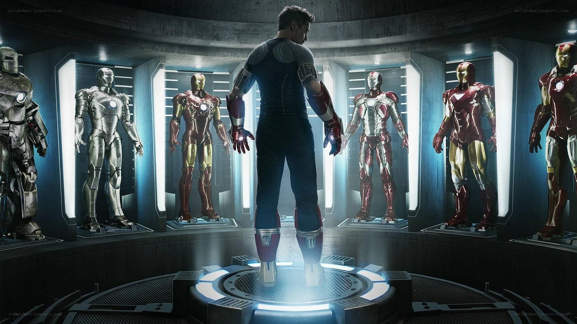 Iron Man suit display