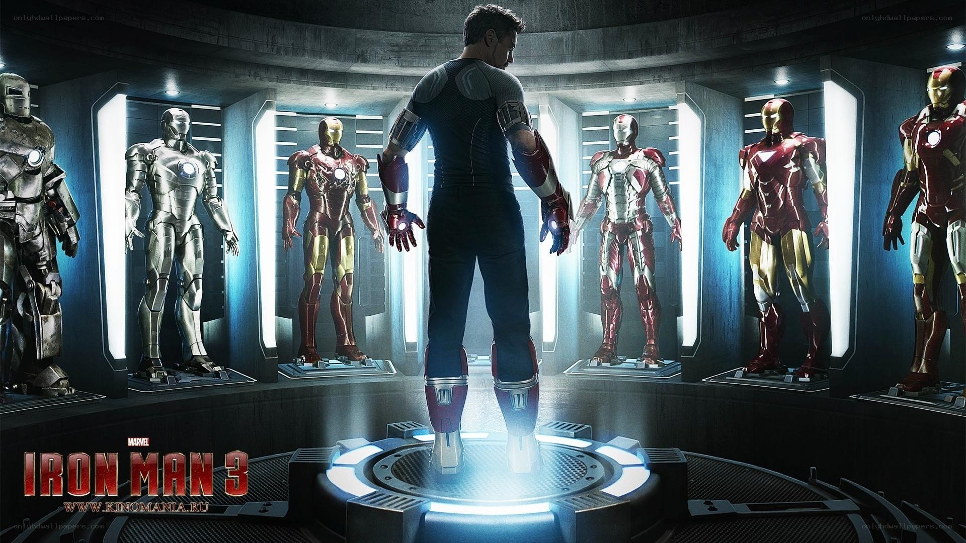 Iron Man suit display