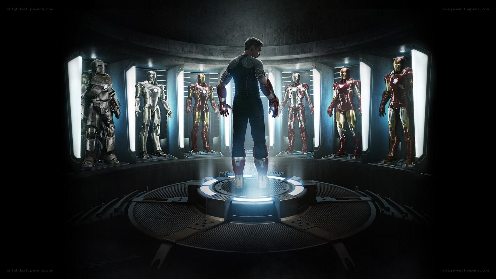 Iron Man suit display