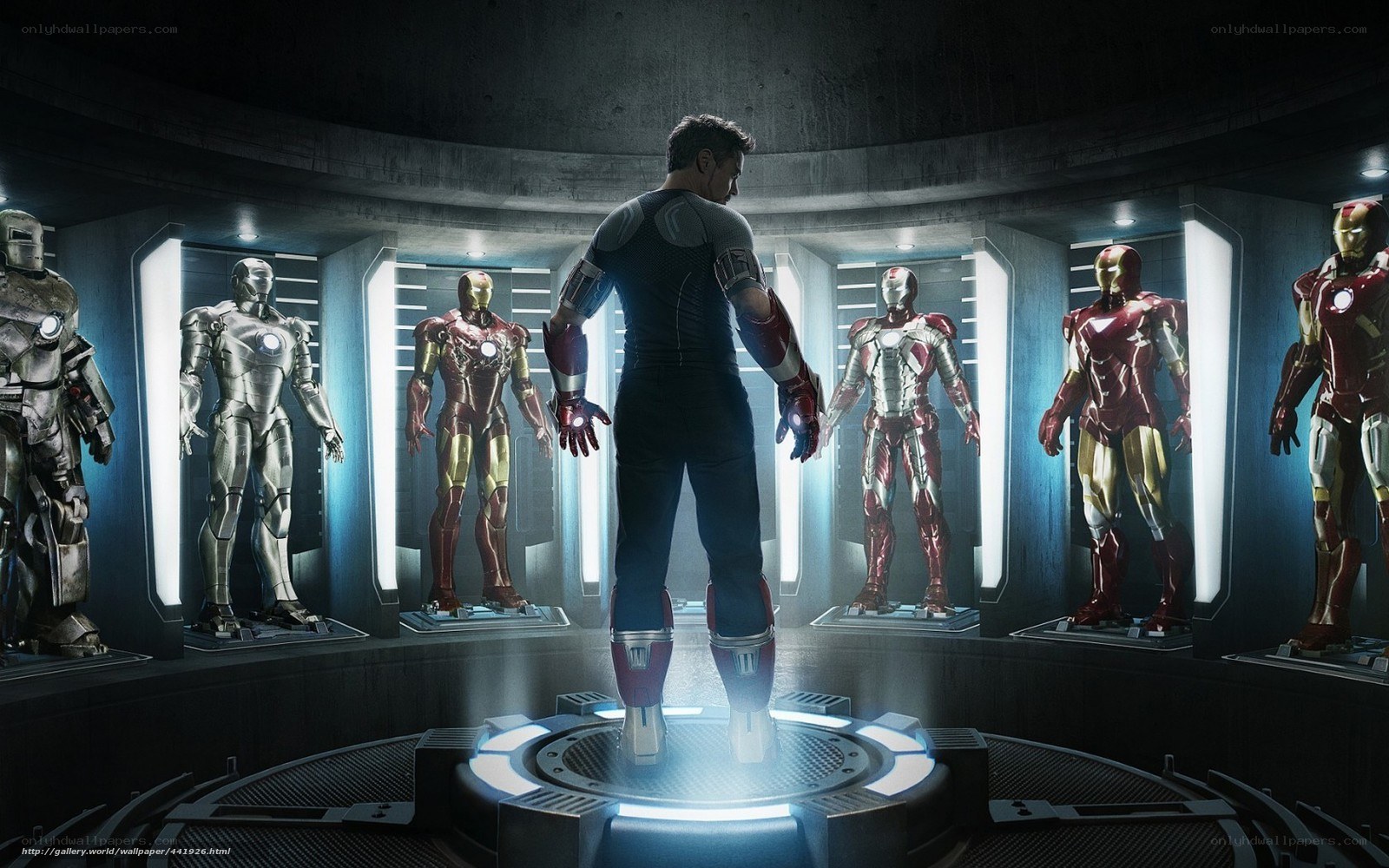 Iron Man suit display