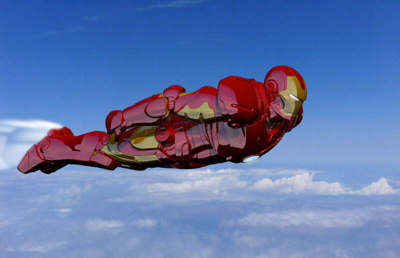 Iron Man Suit Flying