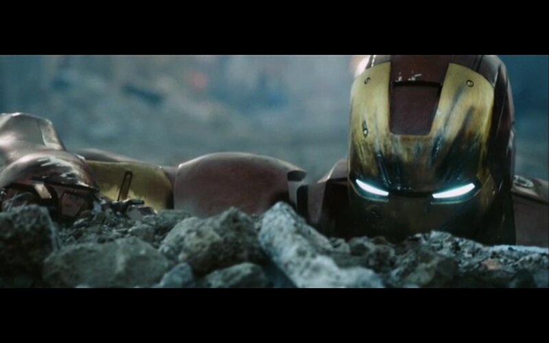 Iron Man Suit — Gold, Dramatic, Photograph