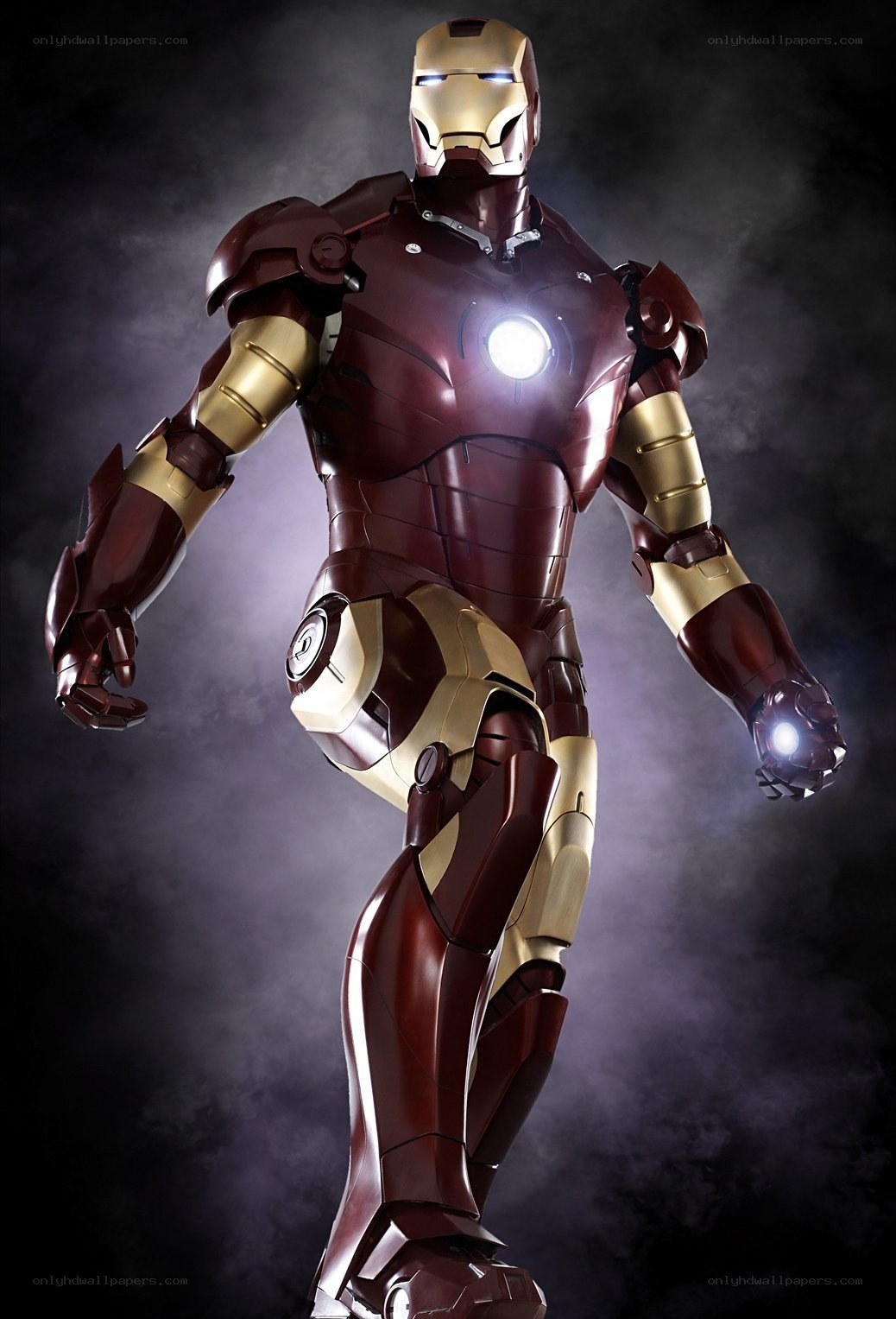 Iron Man suit in action