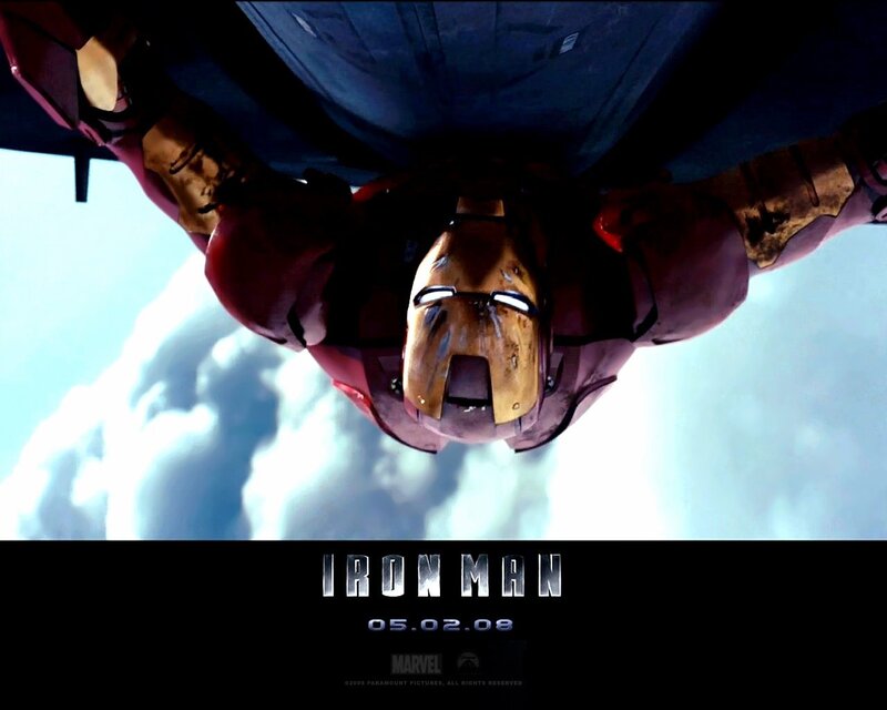 Iron Man Suit in Sky