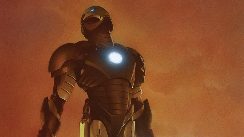 Iron Man Suit — Orange