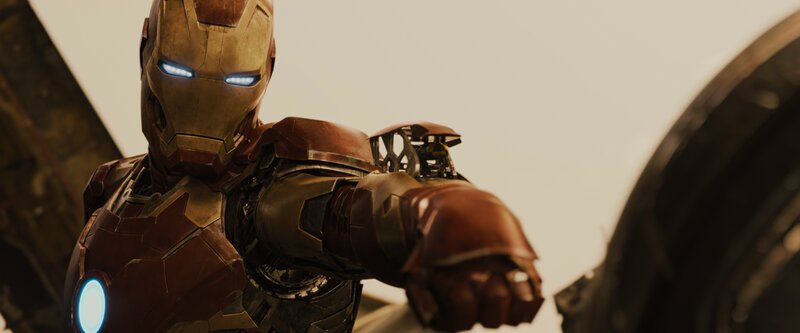Iron Man Suit — Red, Dramatic, 3d Render, Armor, Chest Reactor