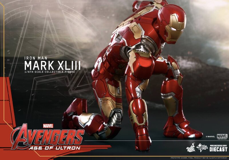 Iron Man Suit — Red, Dramatic, Digital Art, Avengers Logo, Movie Title