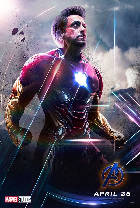 Iron Man Suit — Red, Dramatic, Digital Art, Marvel Studios Logo