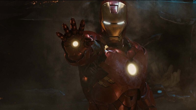 Iron Man Suit — Red, Dramatic, Night, Photograph, Hand, Chest Light