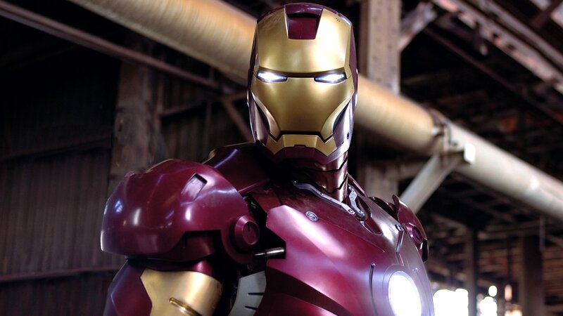 Iron Man Suit — Red, Dramatic, Photograph, Armor, Factory