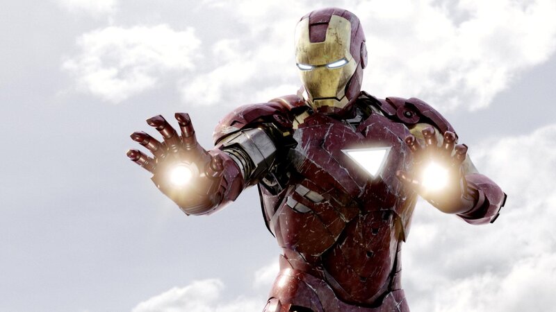 Iron Man Suit — Red, Dramatic, Photograph, Hands