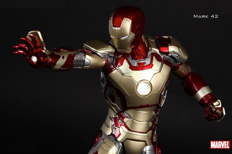 Iron Man Suit — Red, Dramatic, Photograph, Marvel