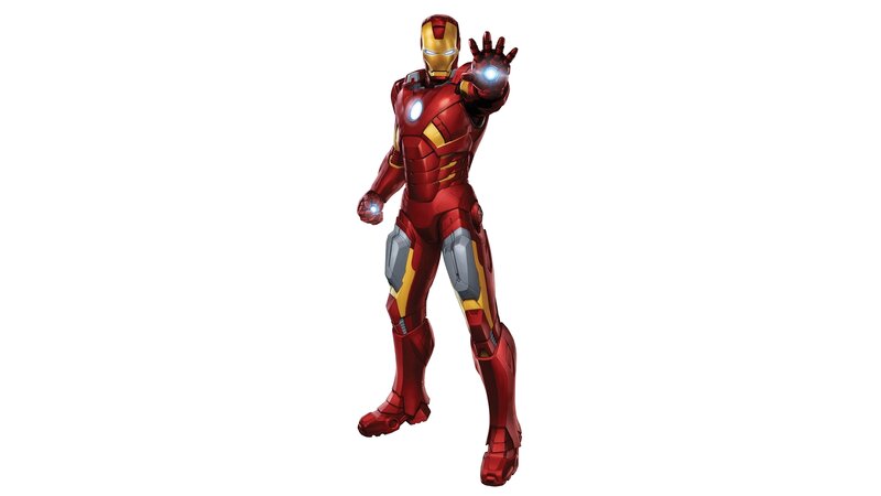 Iron Man Suit — Red, Heroic