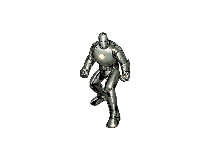 Iron Man Suit — Silver