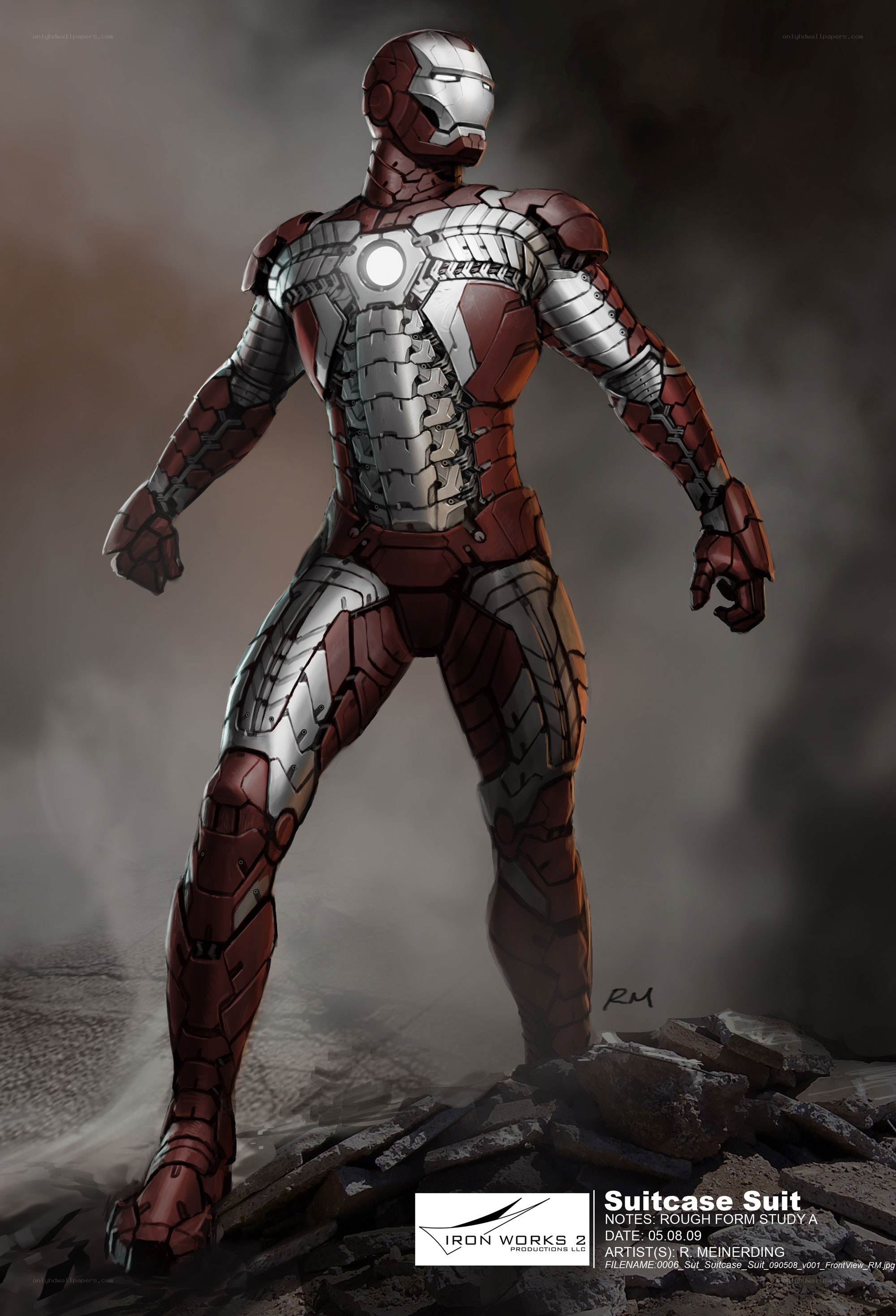 Iron Man Suitcase Suit Concept
