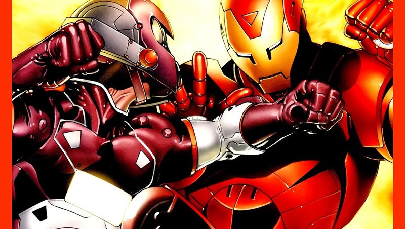 Iron Man Suits Fighting