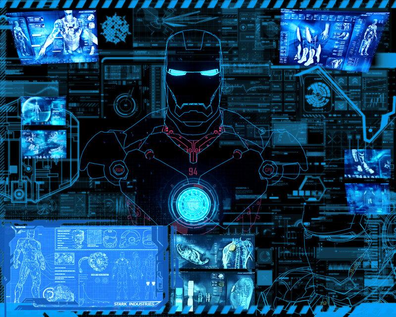 Iron Man tech interface