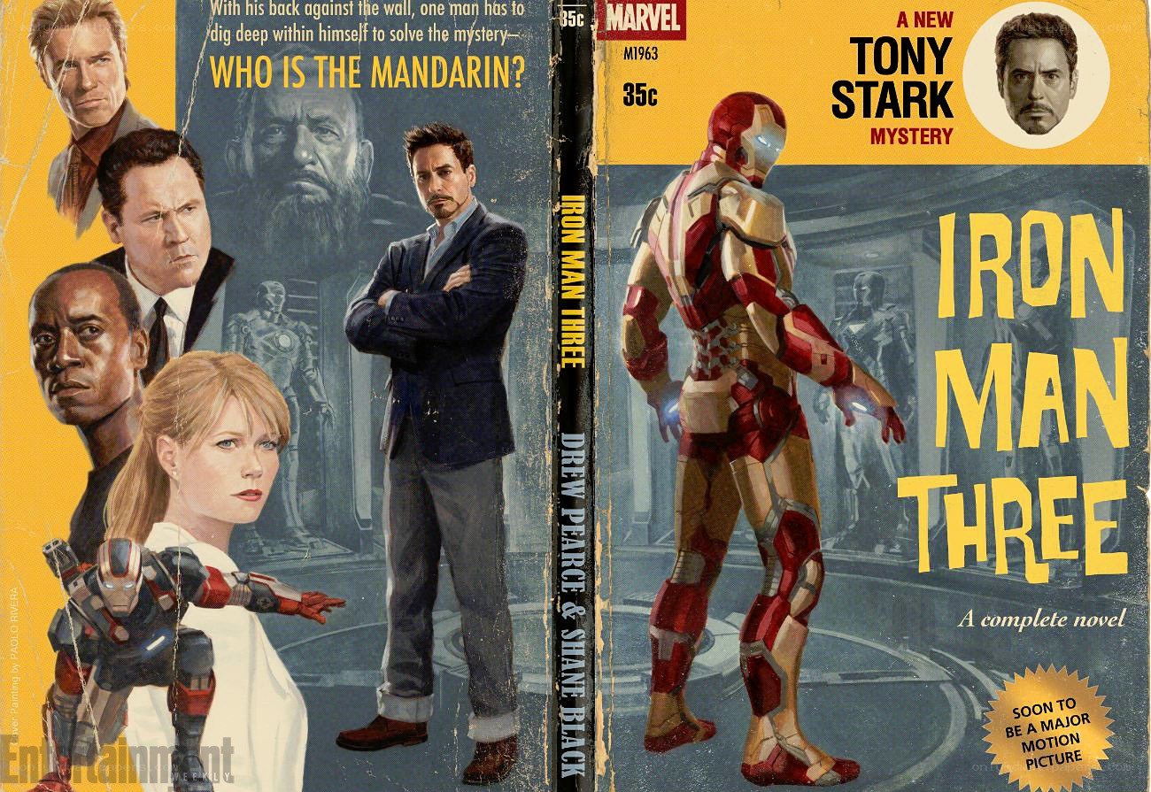 Iron Man Three novel cover