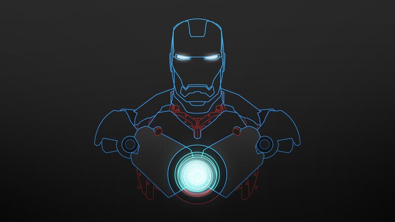 Iron Man Torso — Black