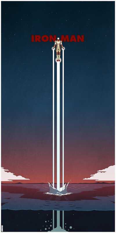 Iron Man vertical poster