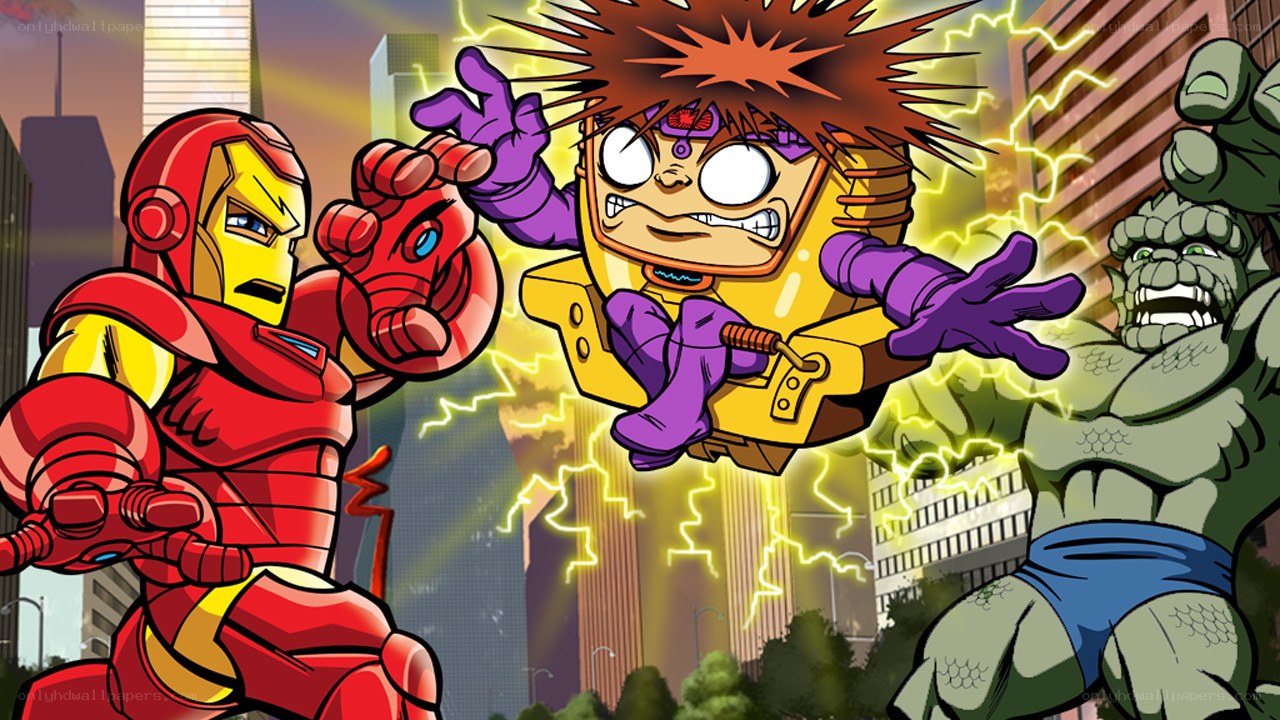 Iron Man vs. Hulk and Electro