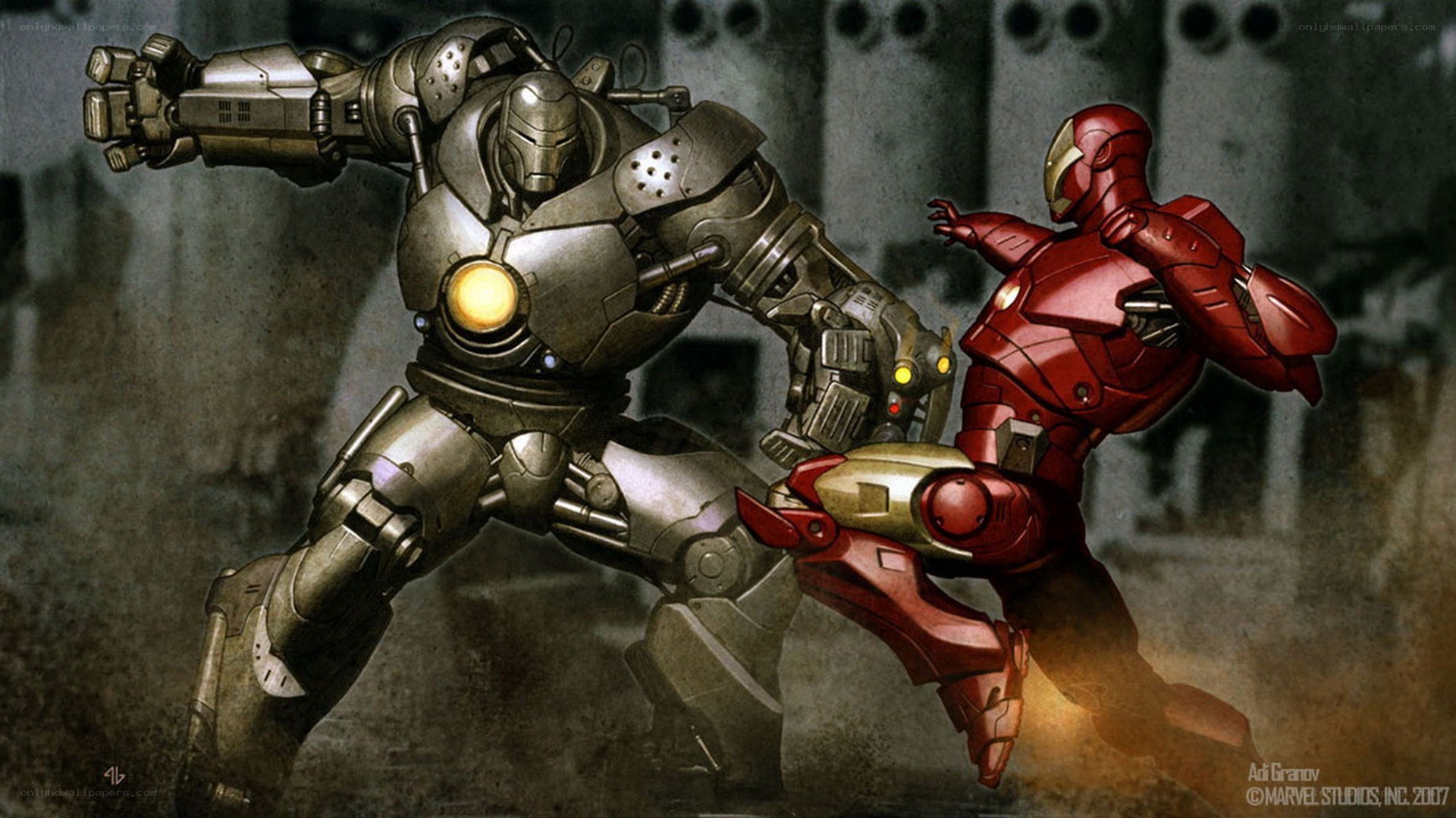 Iron Man vs. Iron Monger