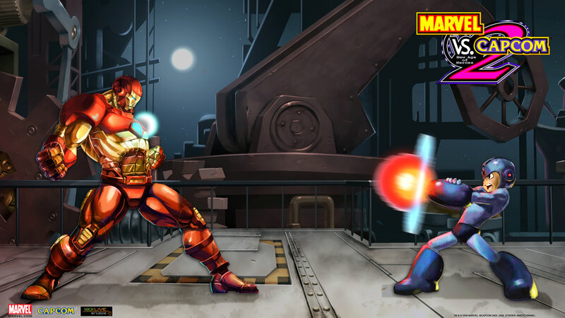 Iron Man vs Mega Man battle