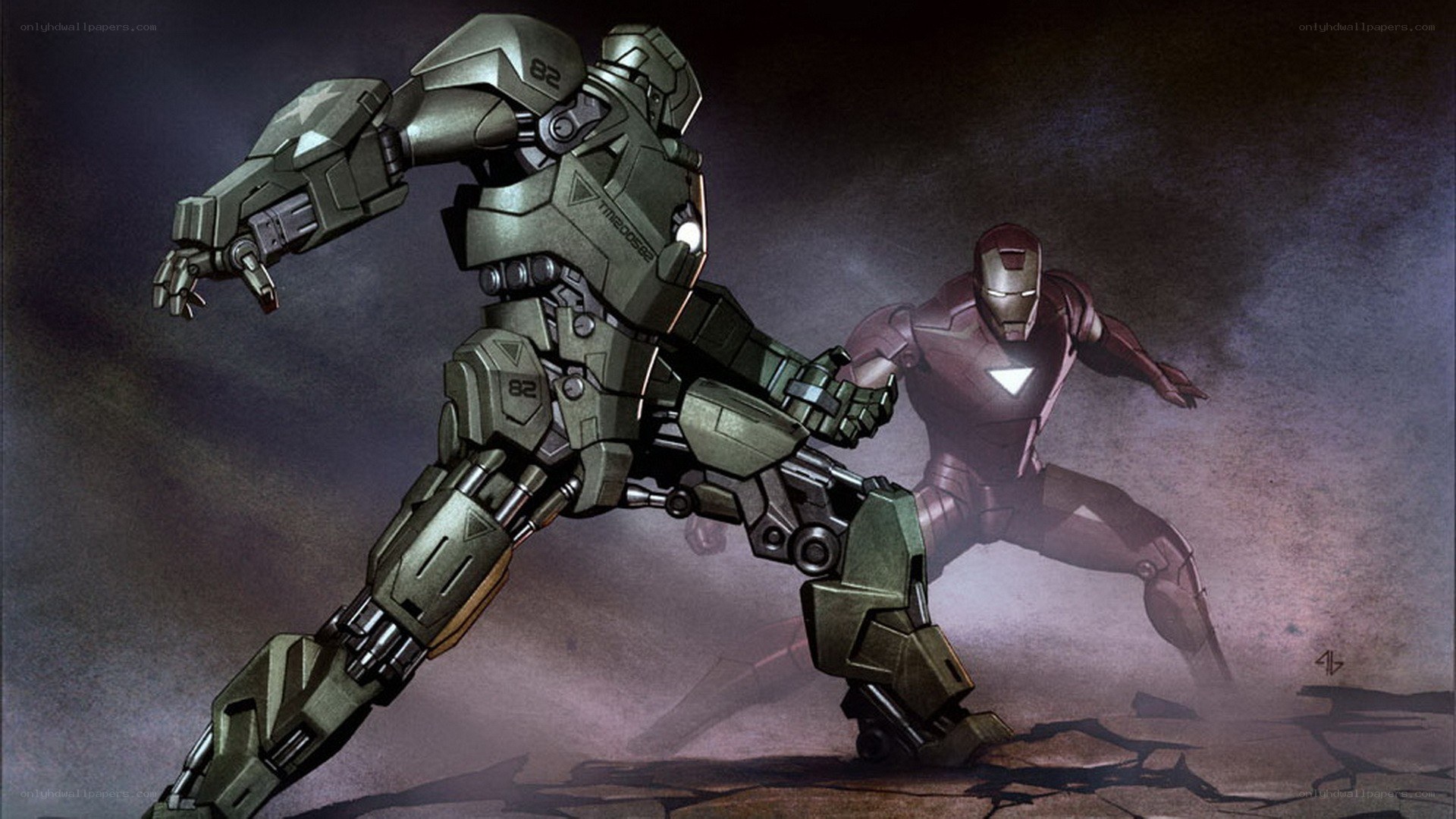 Iron Man vs War Machine