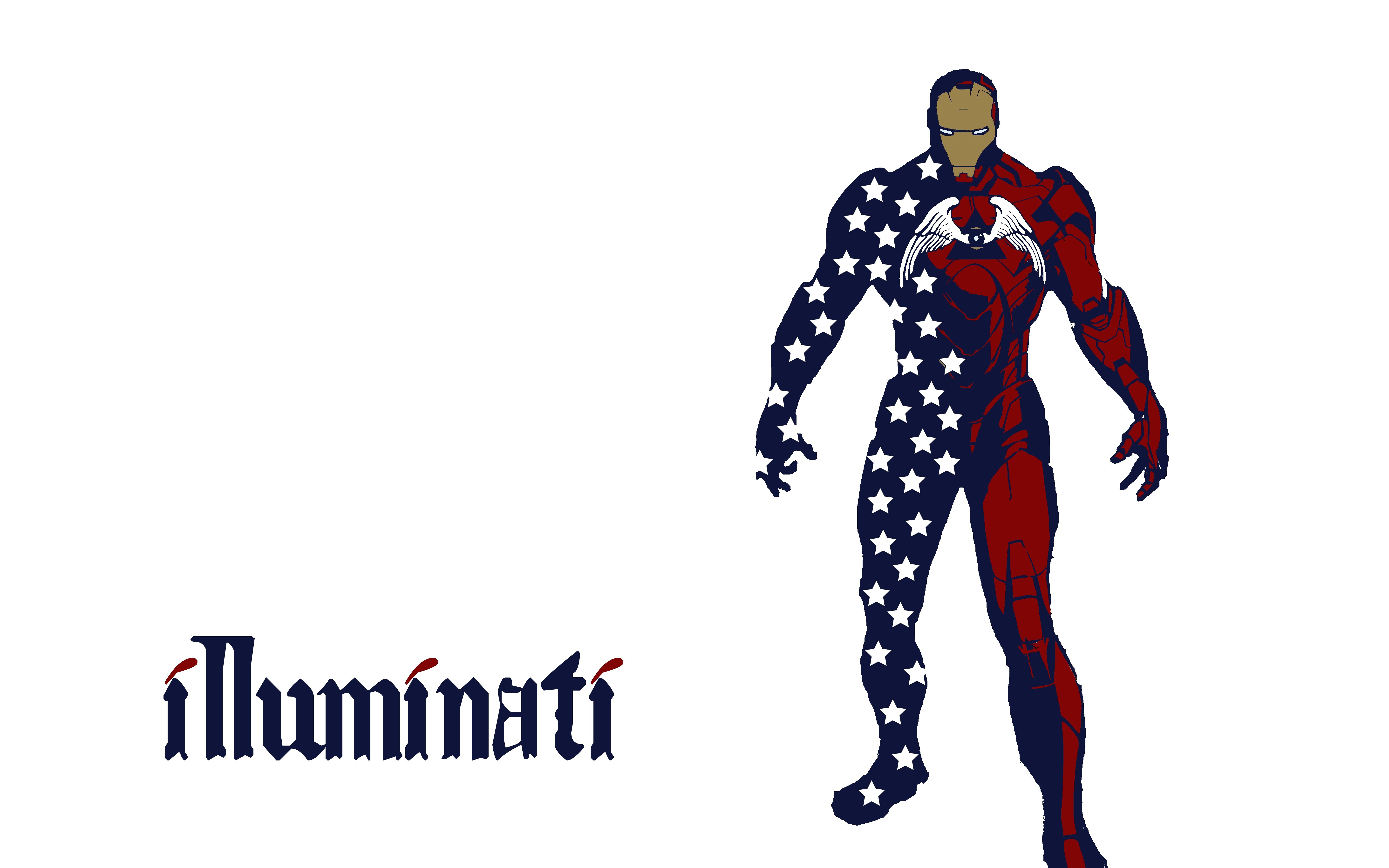 Iron Man with American flag design